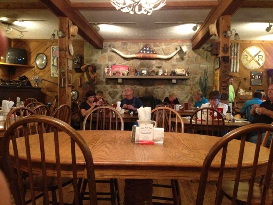 Bull Pen Steakhouse & BBQ Oakman Alabama.Travel