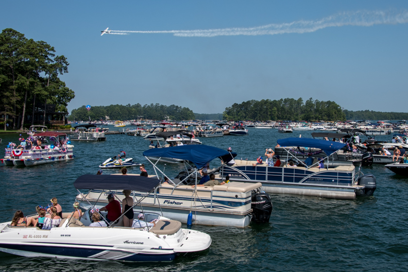 Russell Marine's 4th Of July Boat Parade