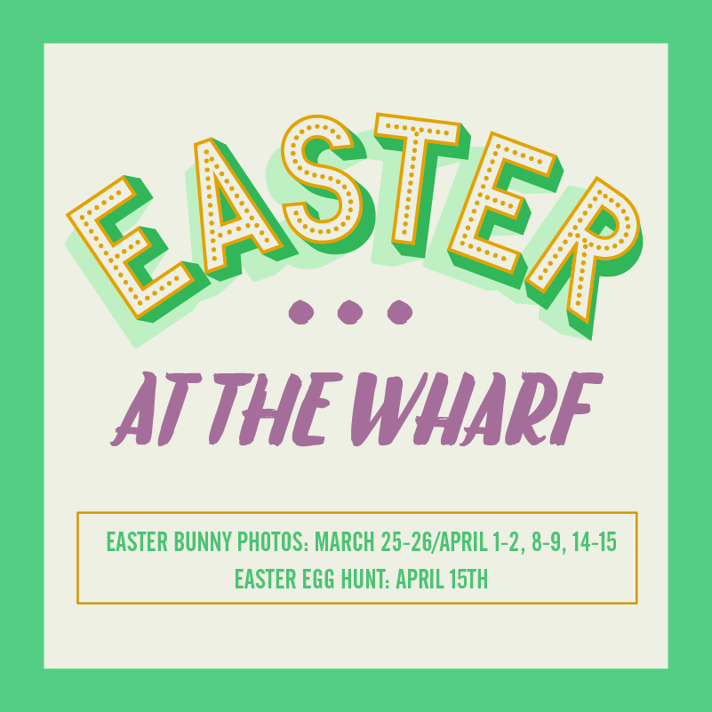 Easter Bunny Photos at The Wharf