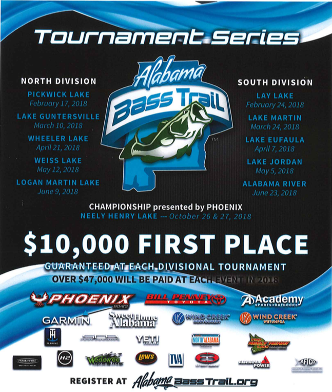 Alabama Bass Trail Tournament Series Wheeler Lake Event Decatur