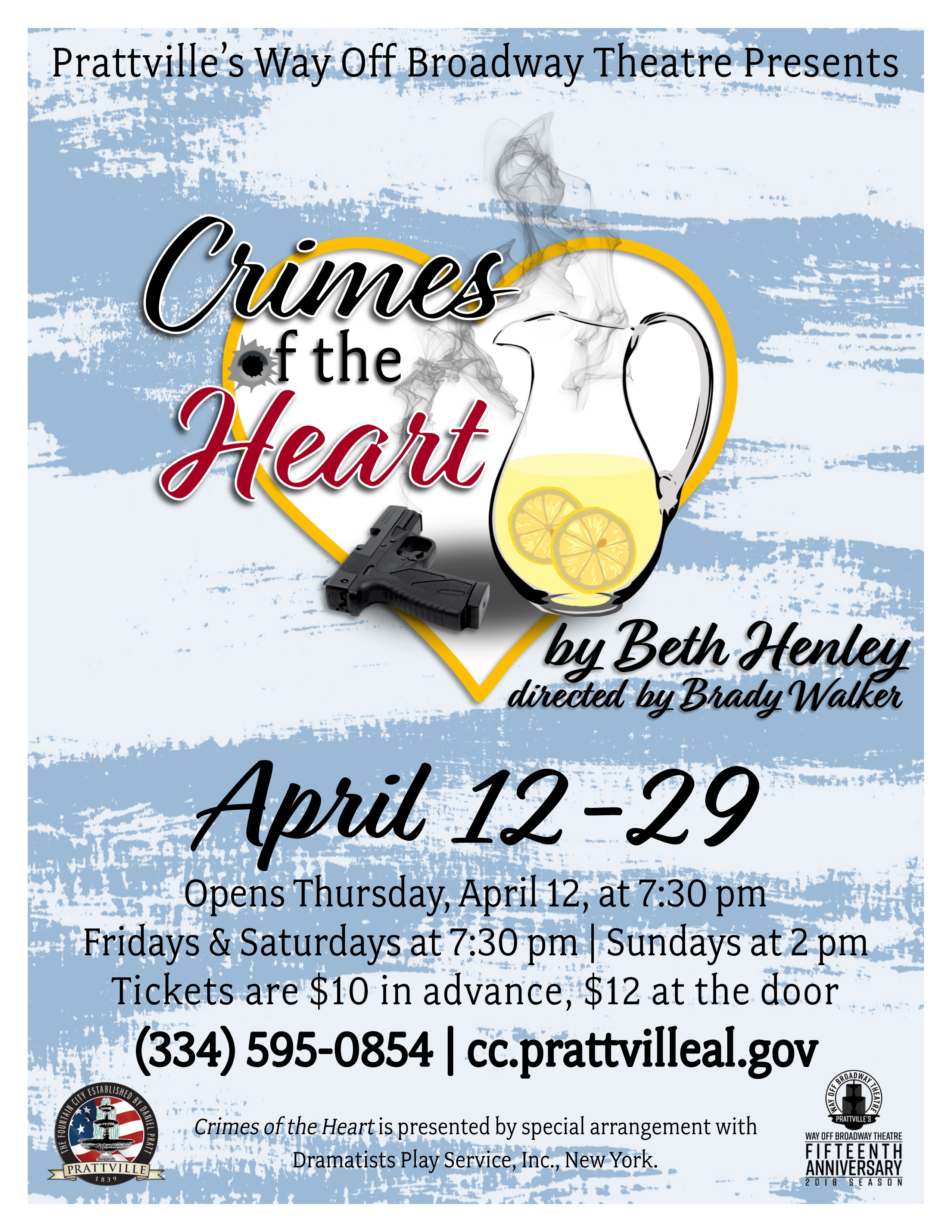 Crimes Of The Heart Prattville Alabamatravel - 