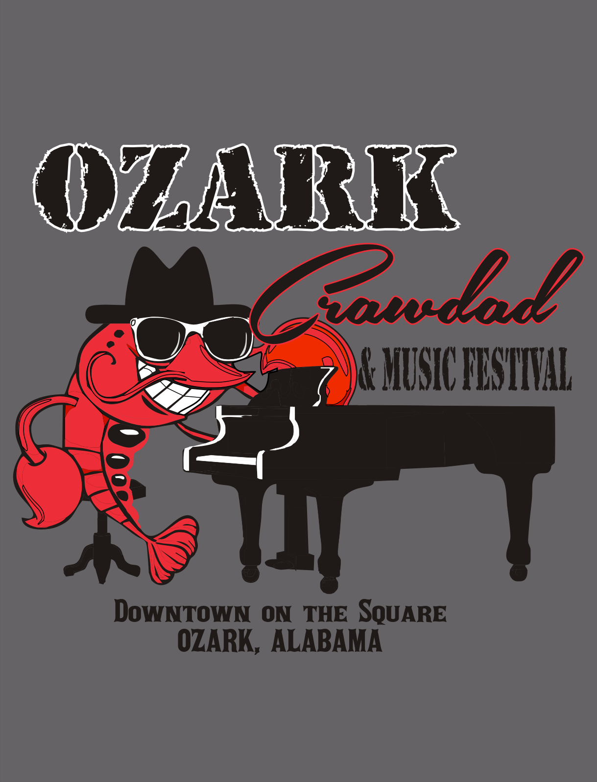 14th Annual Ozark Crawdad and Music Festival Ozark Alabama.Travel