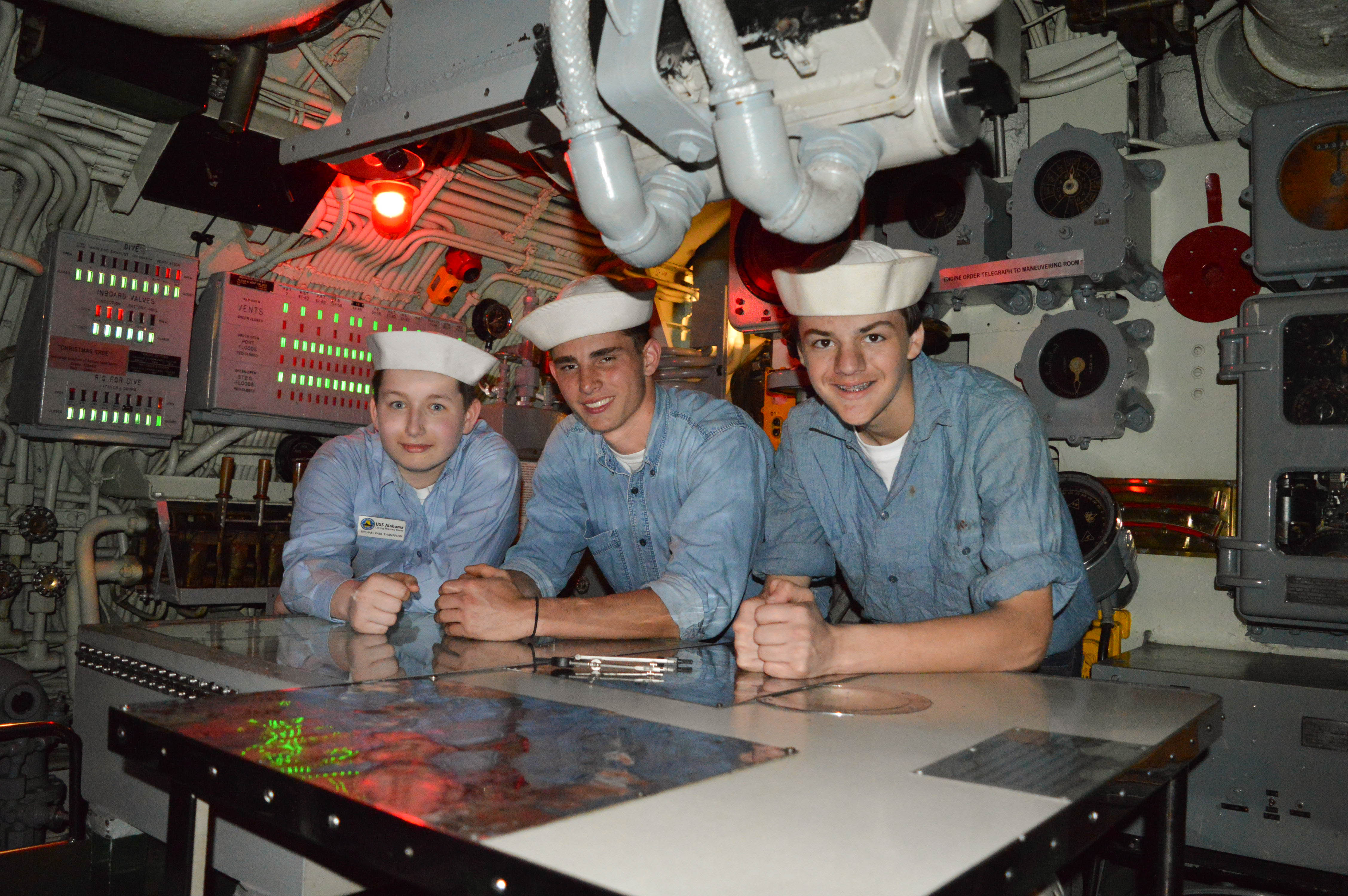 USS ALABAMA Living History Crew Drill