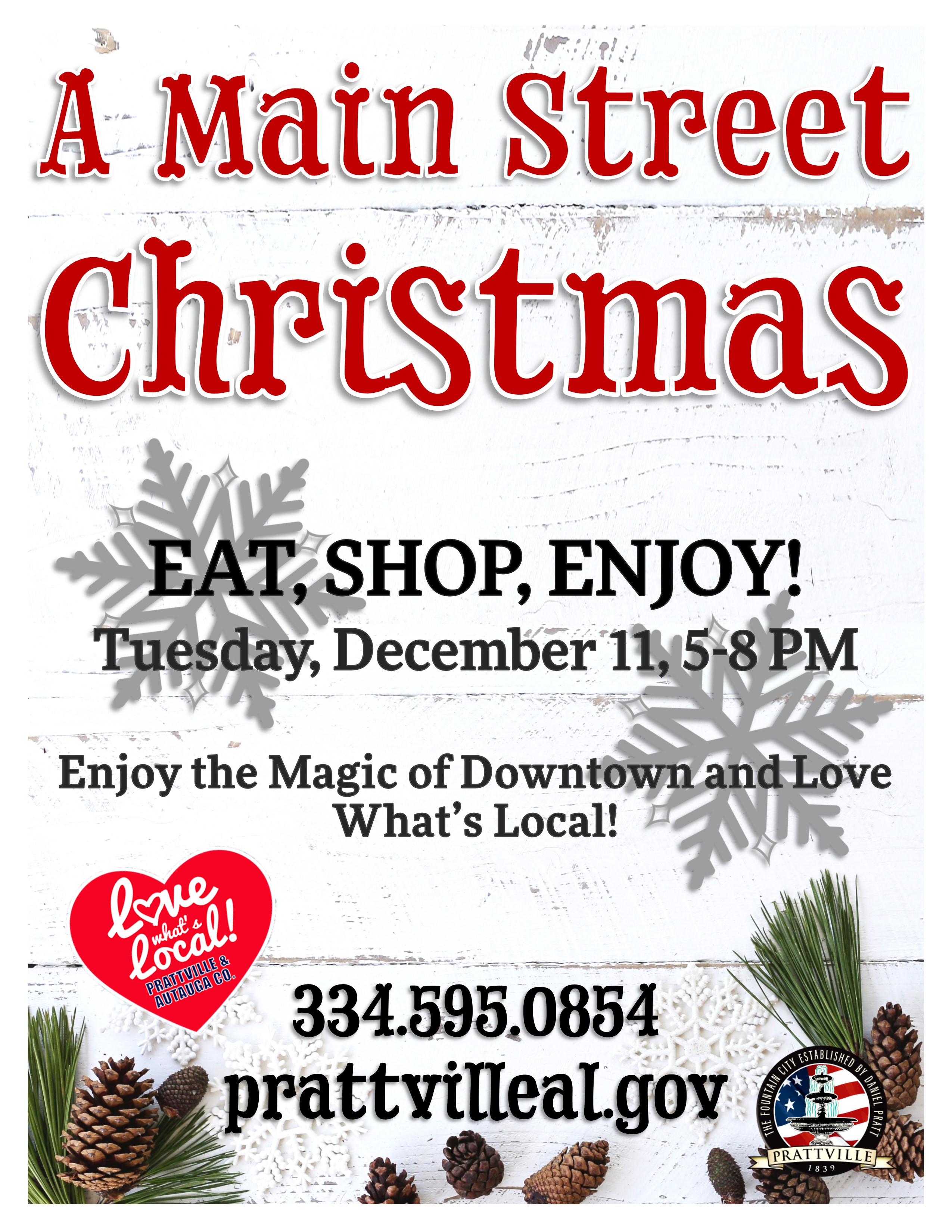 A Main Street Christmas Prattville Alabama Travel