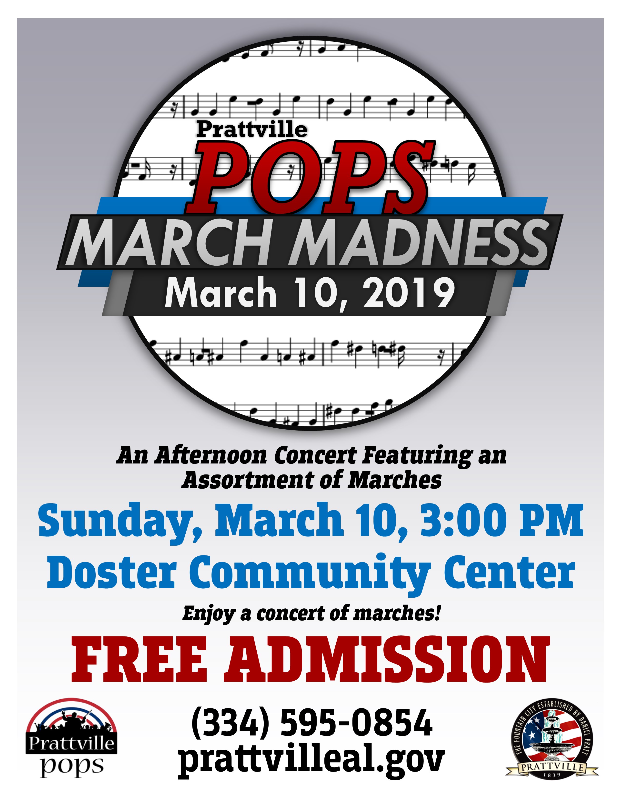 Prattville Pops March Madness Concert Alabama