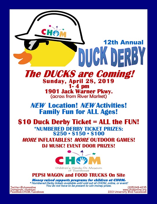 12th Annual Duck Derby Tuscaloosa Alabama Travel