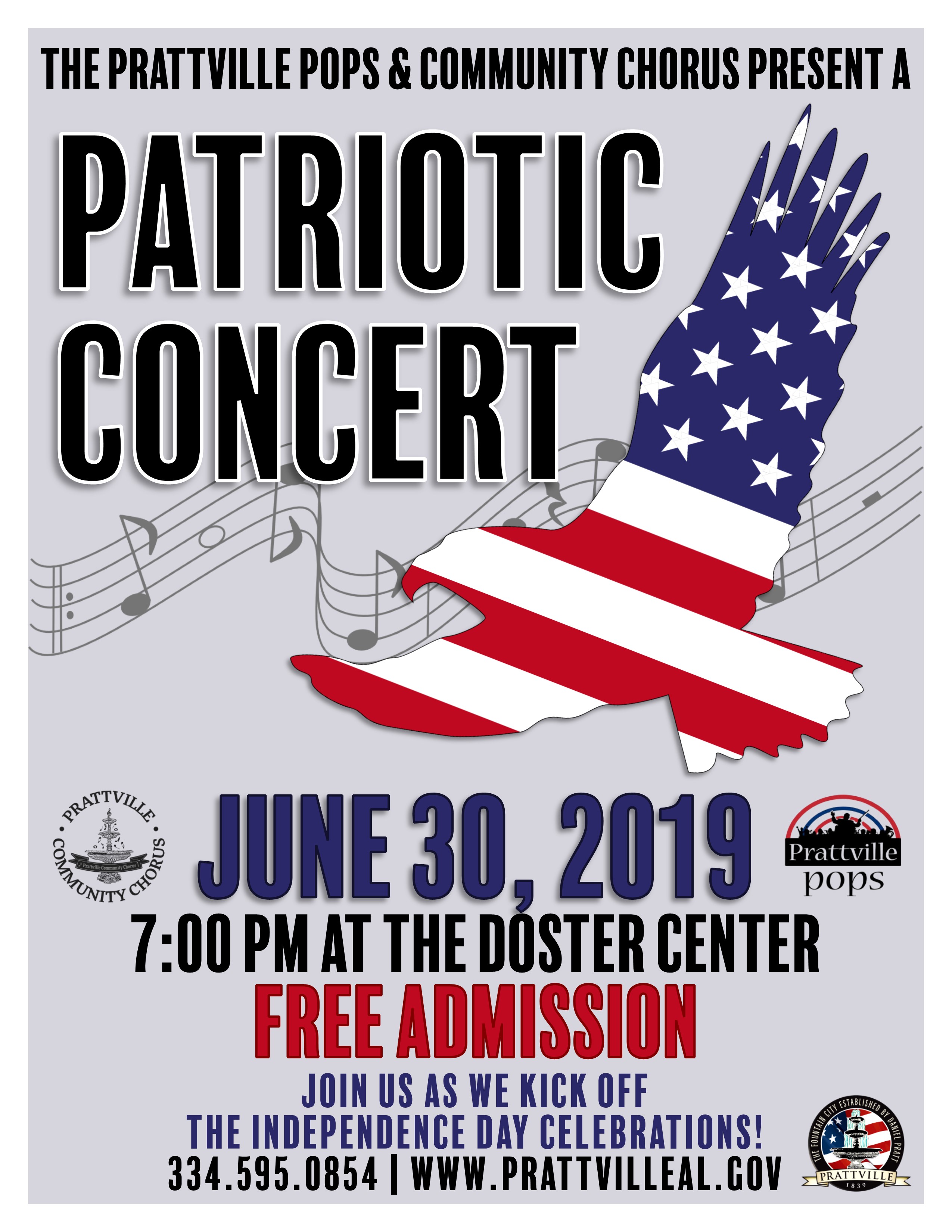 Patriotic Concert - Prattville - Alabama.Travel