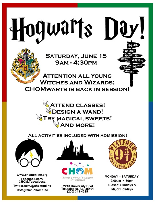 Hogwarts Day at CHOM!