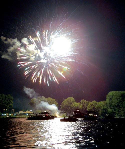 4th of July on the Tennessee River - Scottsboro