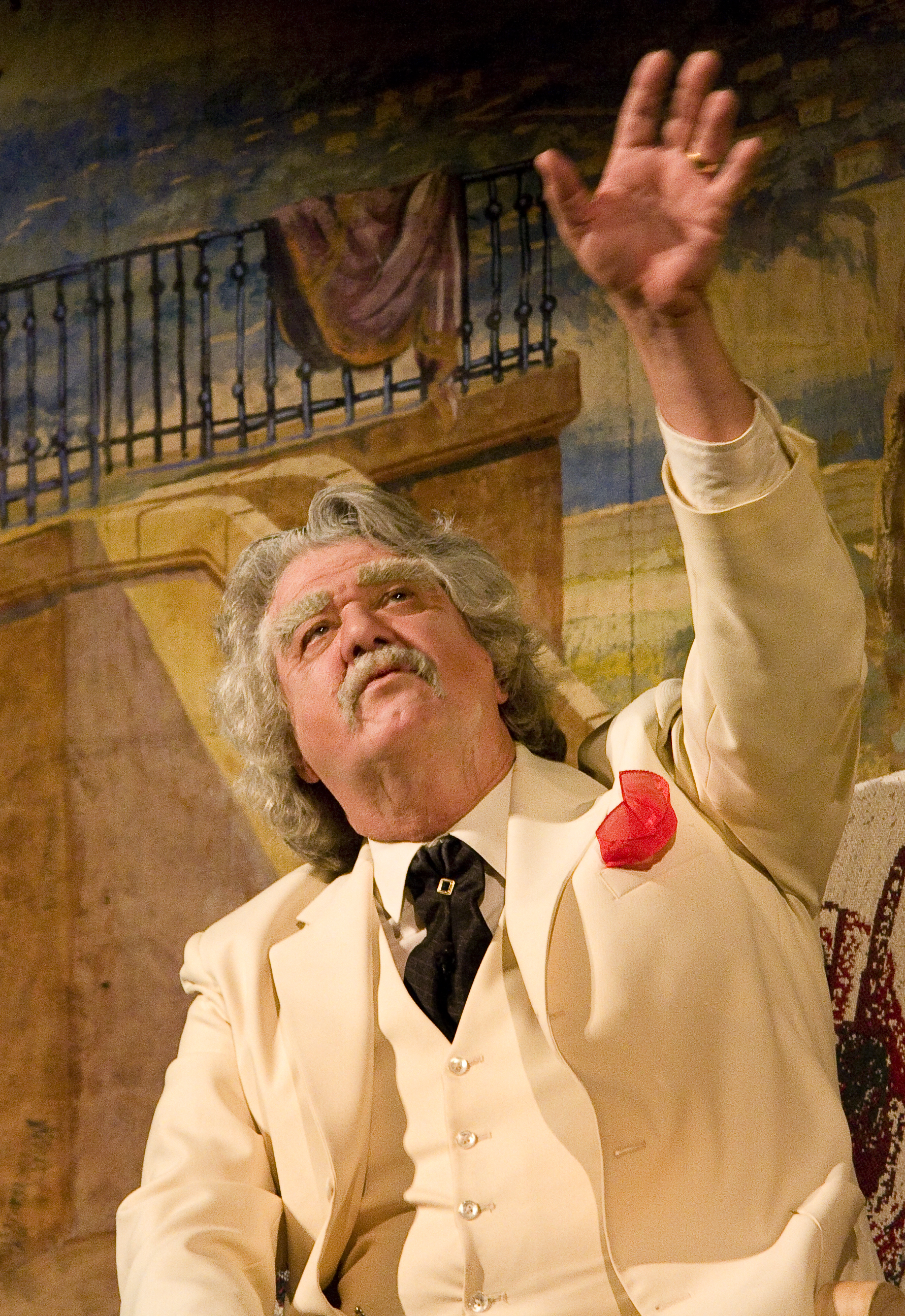 Kurt Sutton as Mark Twain