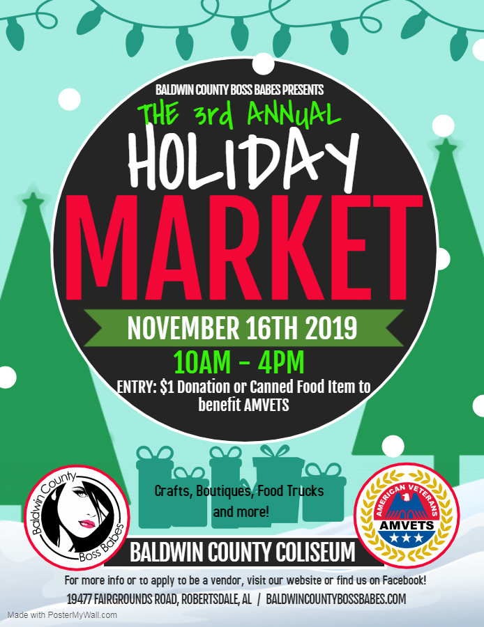 2019 Holiday Market presented by Baldwin County Boss Babes