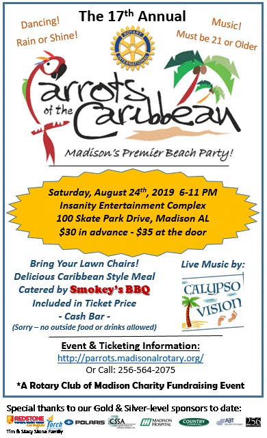 Parrots of the Caribbean presented by Madison Rotary
