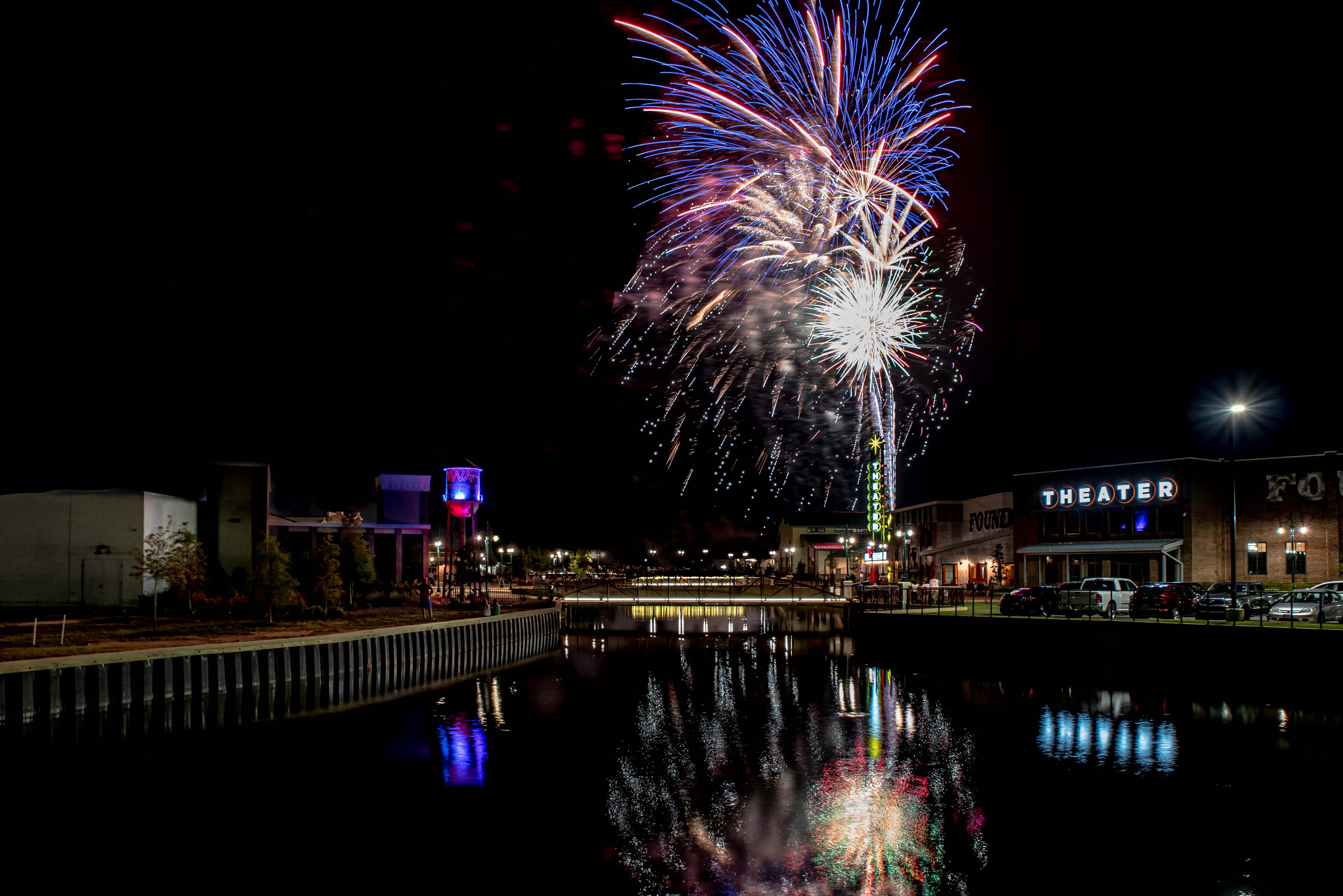 Labor Day Fireworks Celebration Foley Alabama.Travel