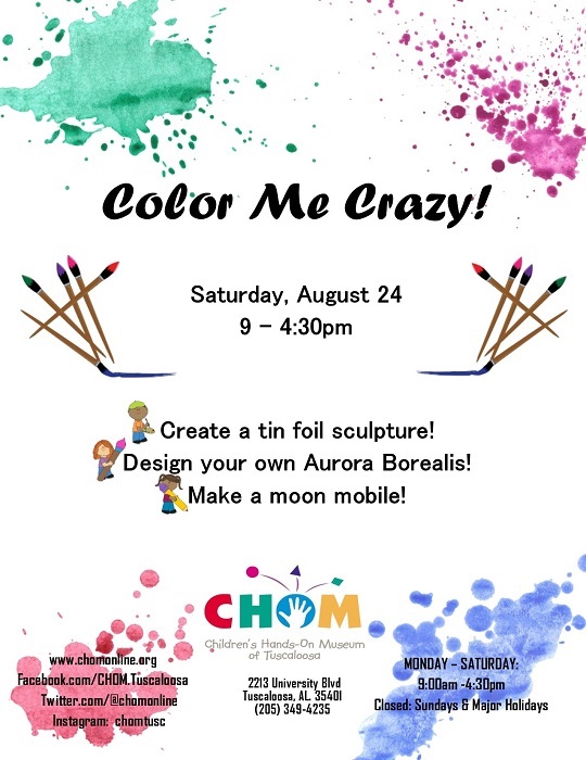 Color Me Crazy at CHOM!