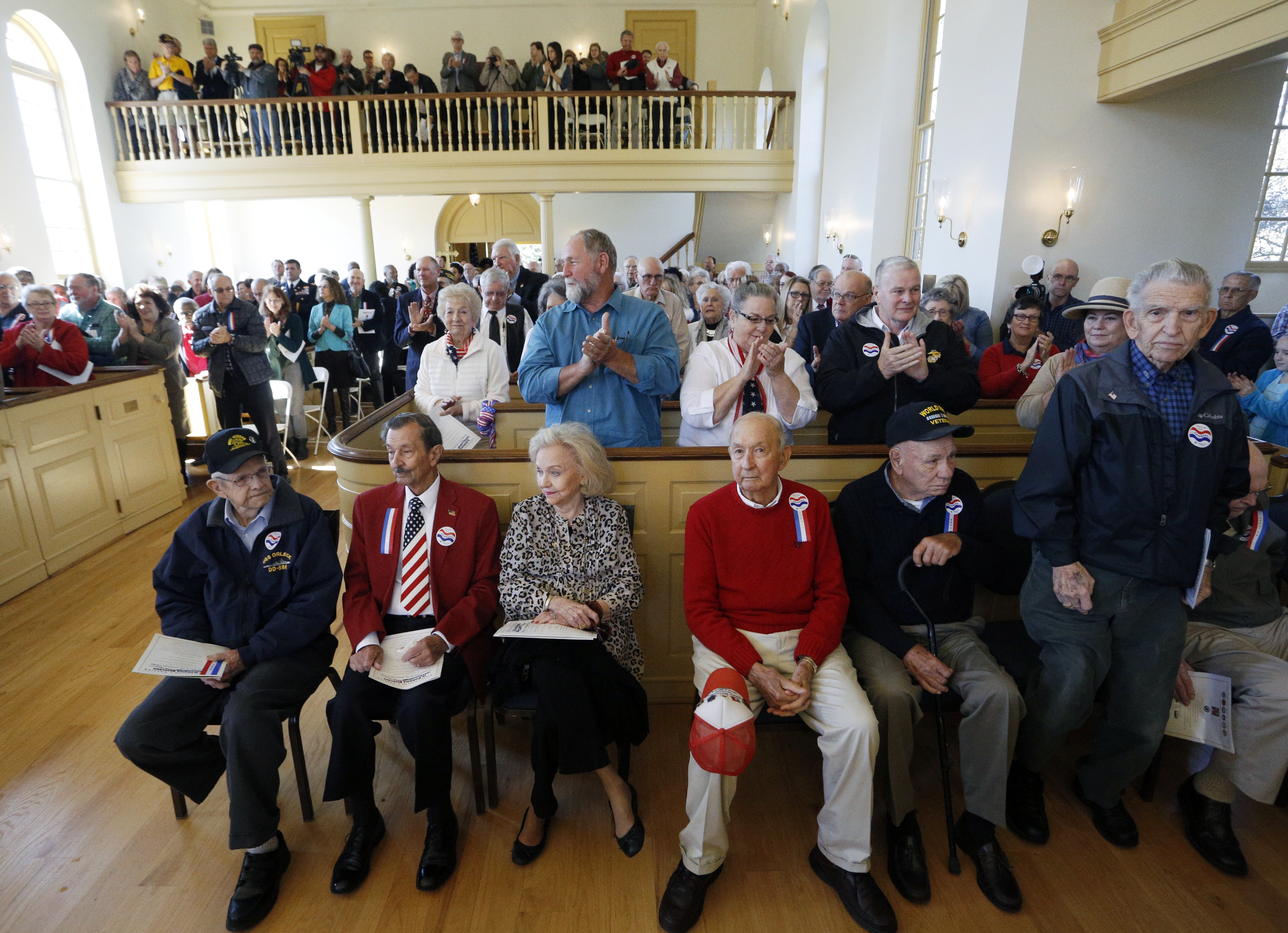 Veterans Day Service at the American Village