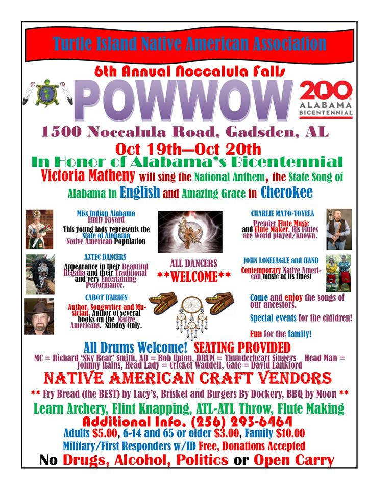 Noccalula Falls Powwow, 6th Annual