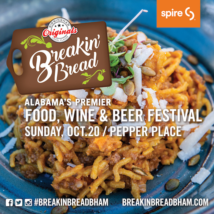 Breakin’ Bread – Alabama’s Premier Food, Wine & Beer Festival