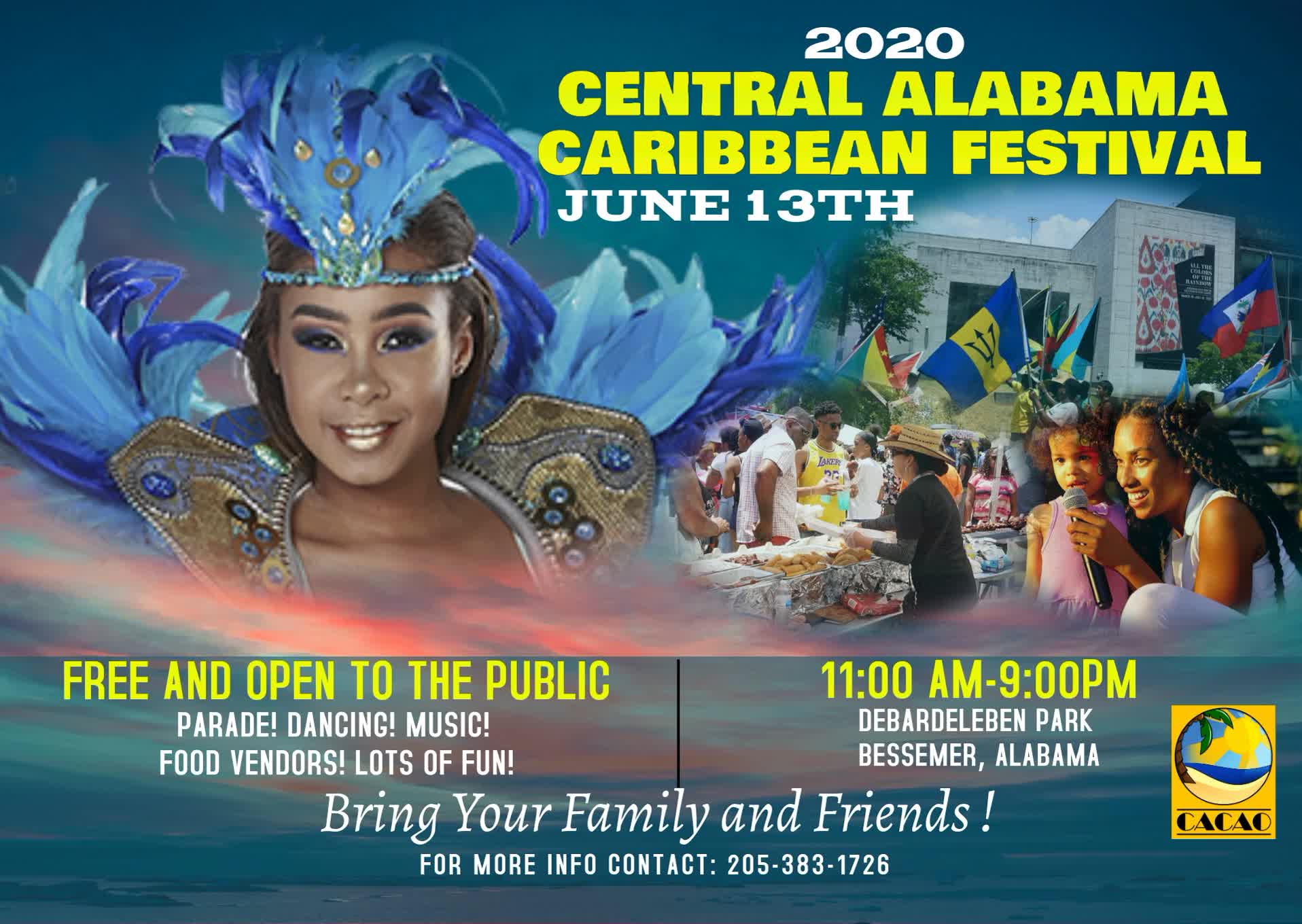 2020 Caribbean Food and Music Festival Bessemer Alabama.Travel
