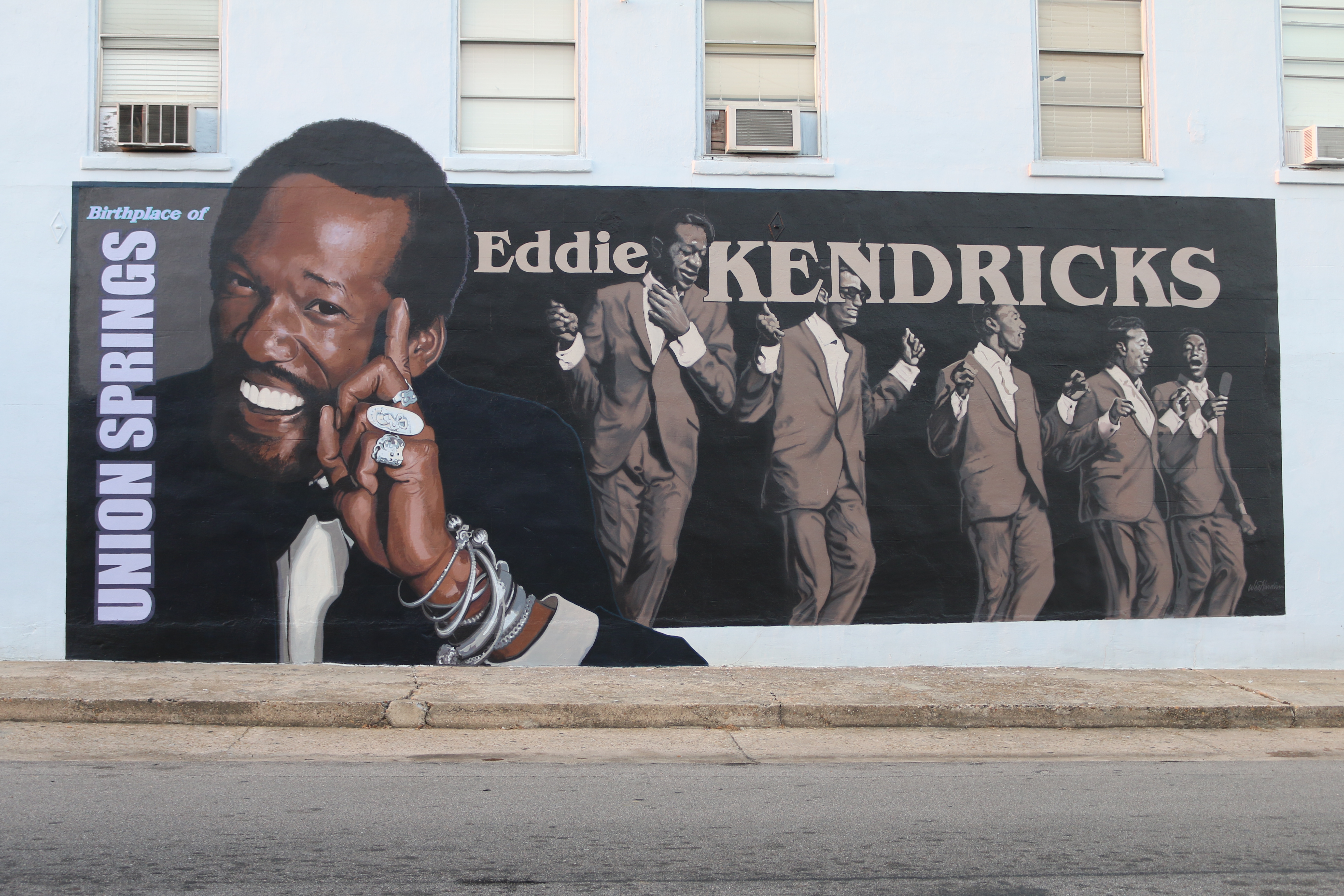 Eddie Kendricks Mural - Murals on Main