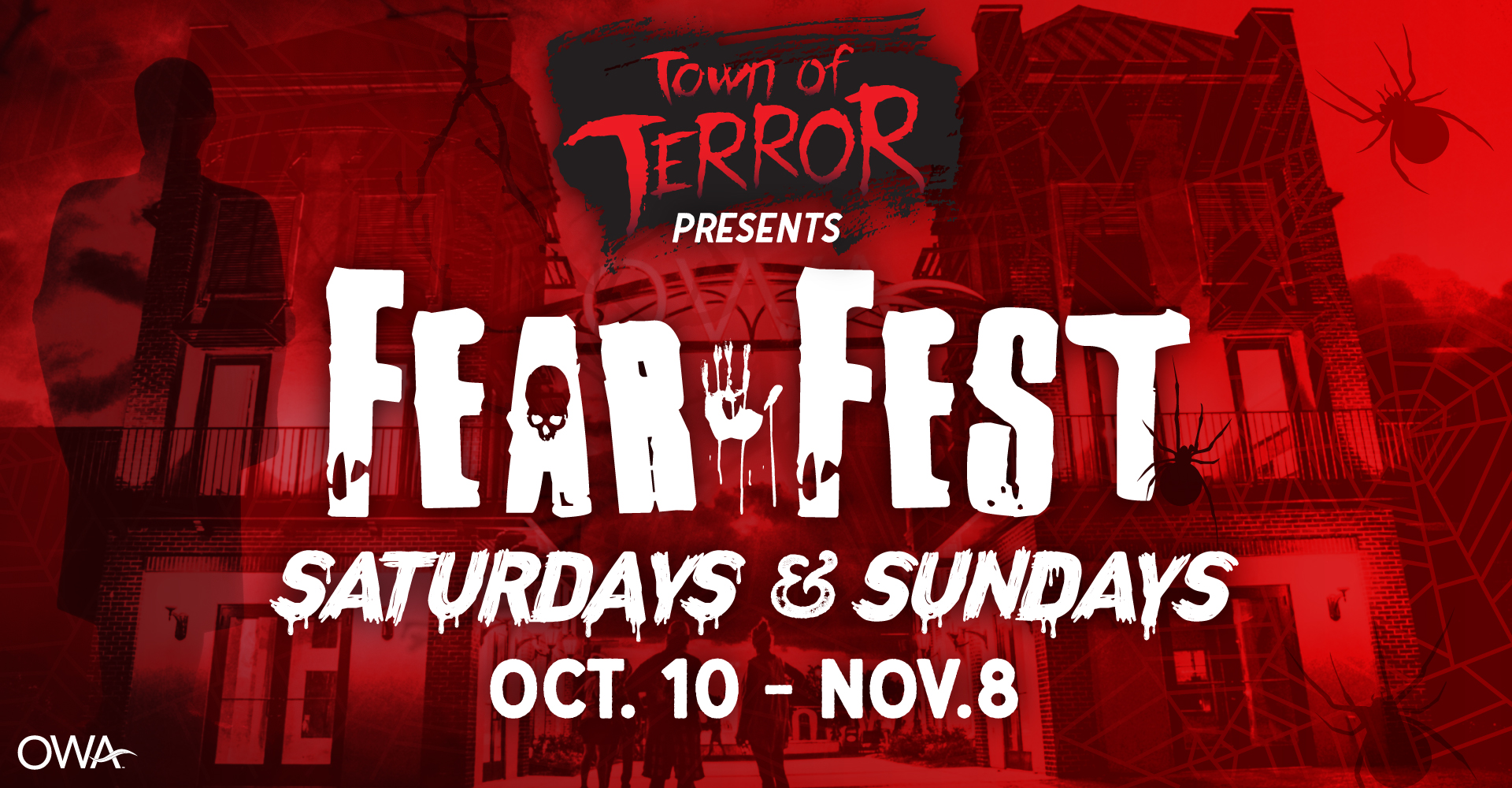 Town of Terror presents FEAR FEST Foley Alabama.Travel