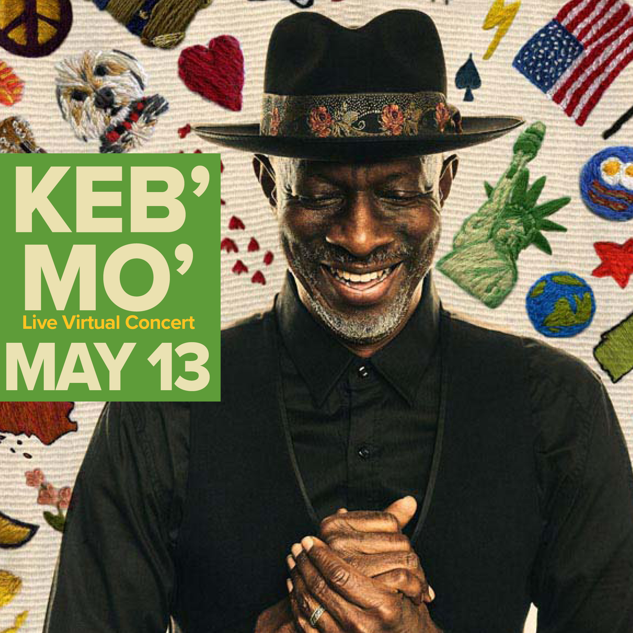 LIVE Stream Keb' Mo'
