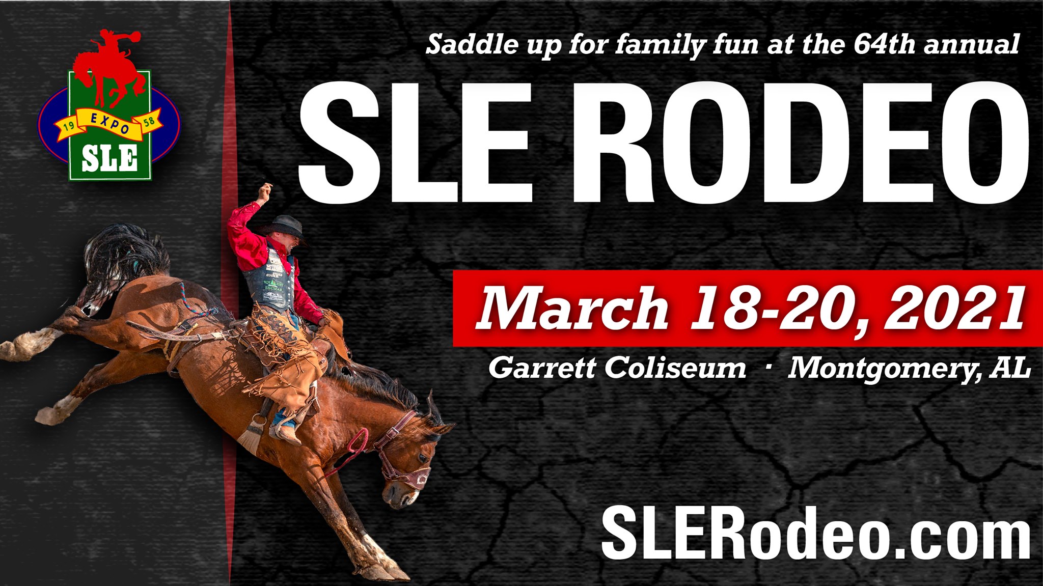 Southeastern Livestock Exposition Rodeo 2021 Montgomery Alabama.Travel