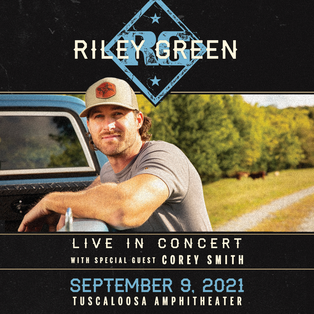 Riley Green at Tuscaloosa Amphitheater