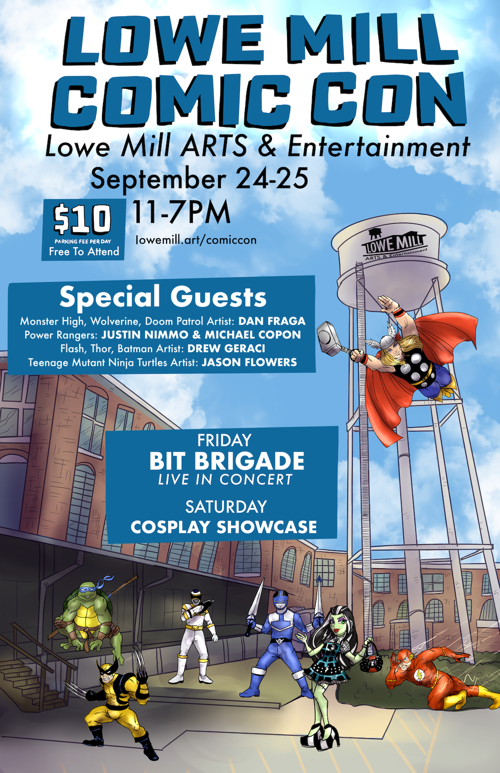 Lowe Mill Comic Con