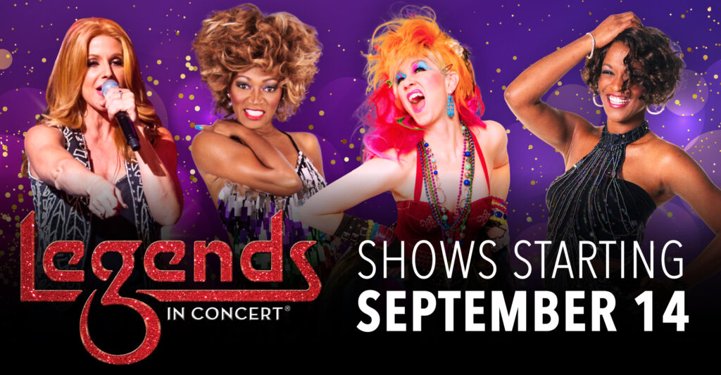 Legends In Concert - Fall 2021 Lineup