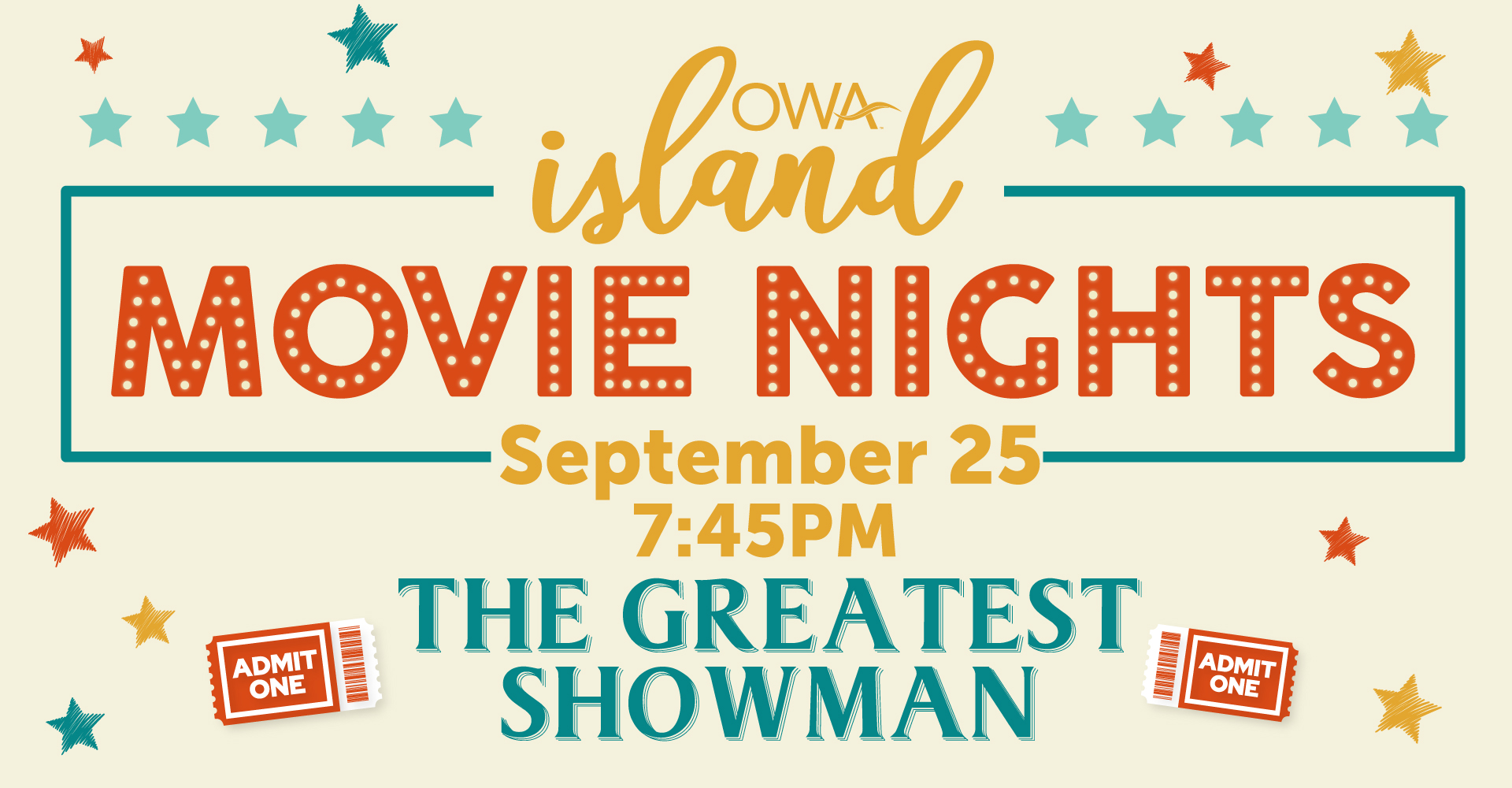 Island Movie Nights ft. The Greatest Showman