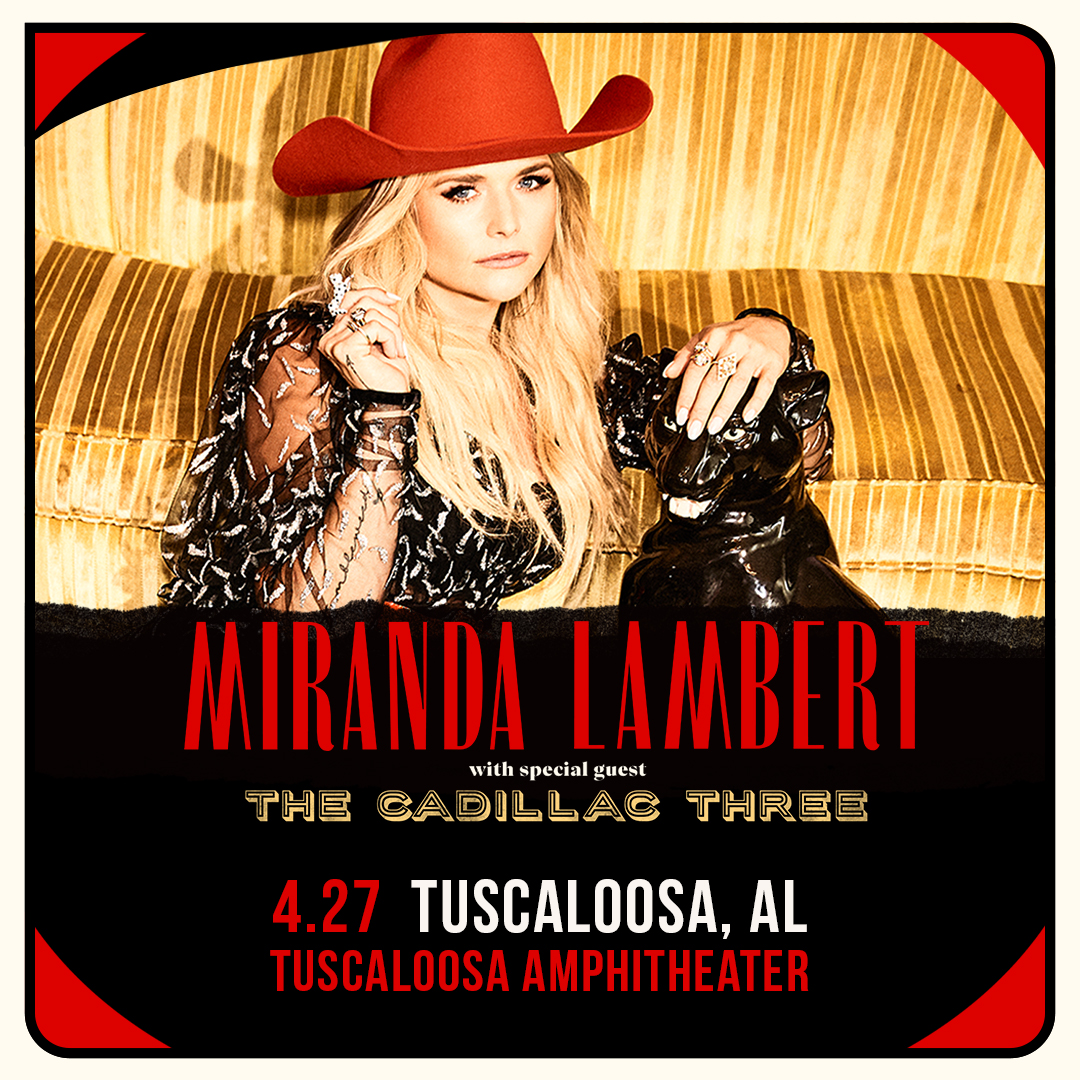 Miranda Lambert at Tuscaloosa Amphitheater