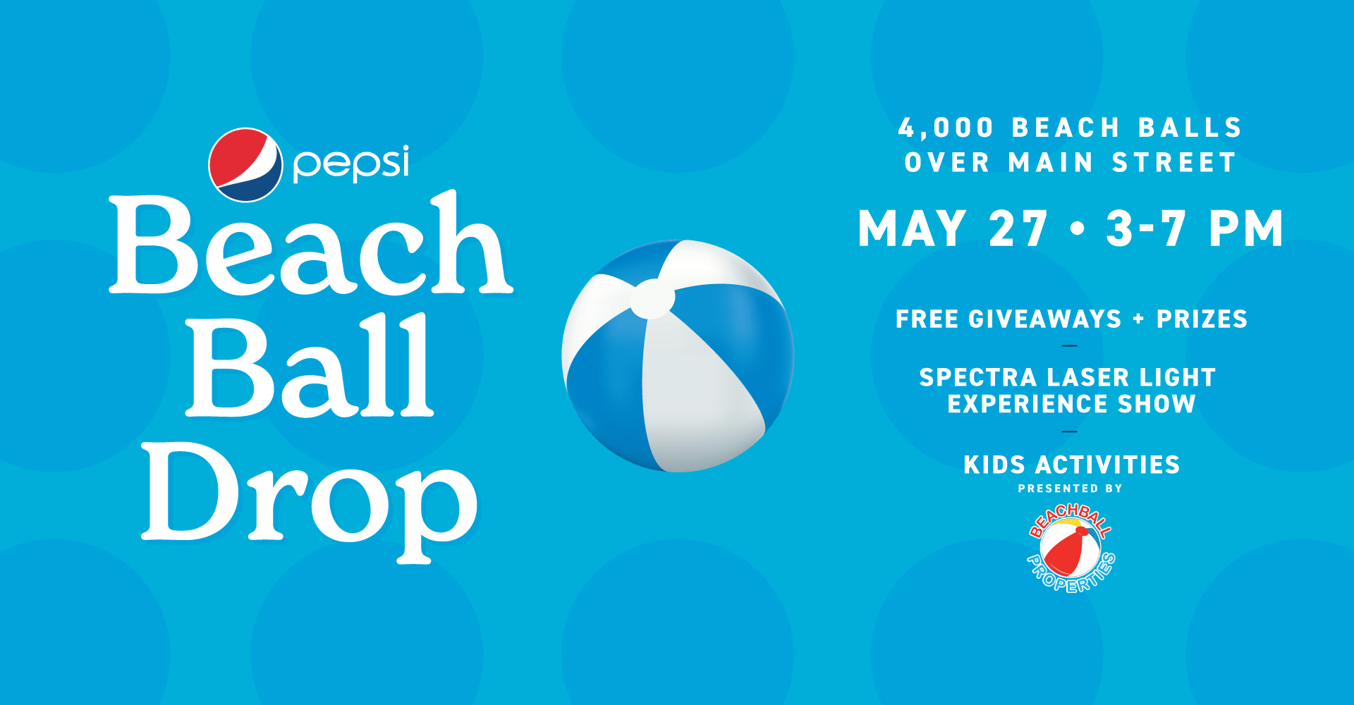 Pepsi Beach Ball Drop