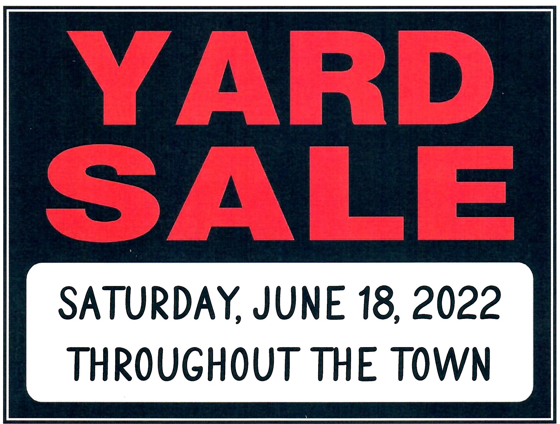 Geraldine Community Wide Yard Sale