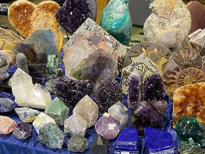 Annual Gem Show hosted by the Alabama Mineral and Lapidary Society 