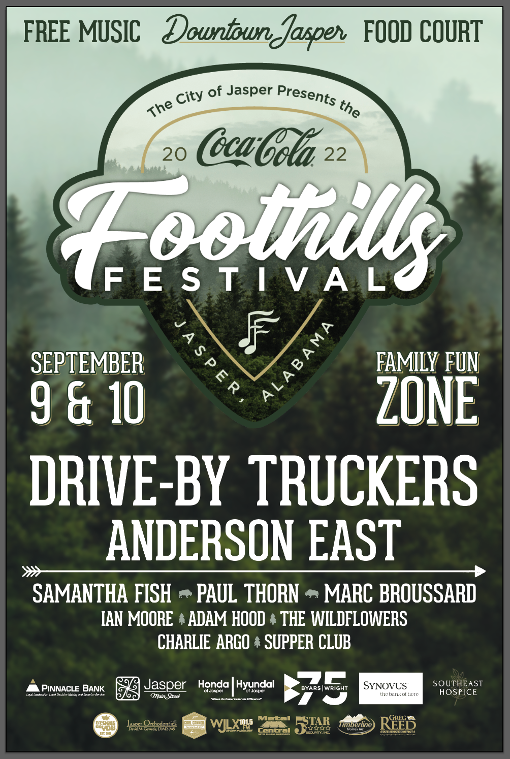 Foothills Festival - Jasper - Alabama.Travel