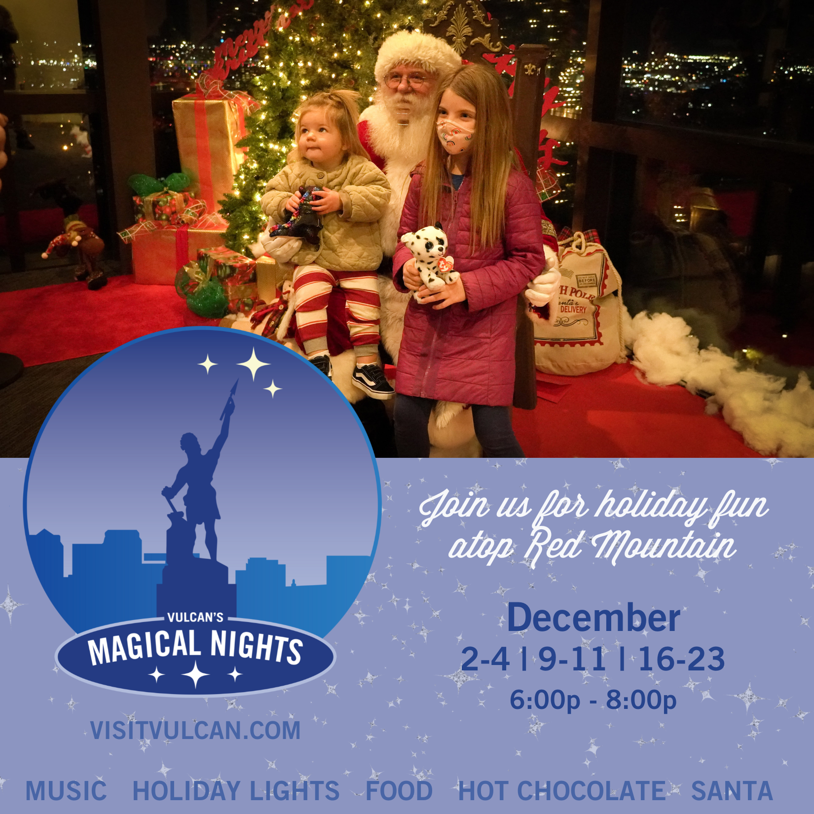 Magical Nights: Vulcan's Holiday Experience 