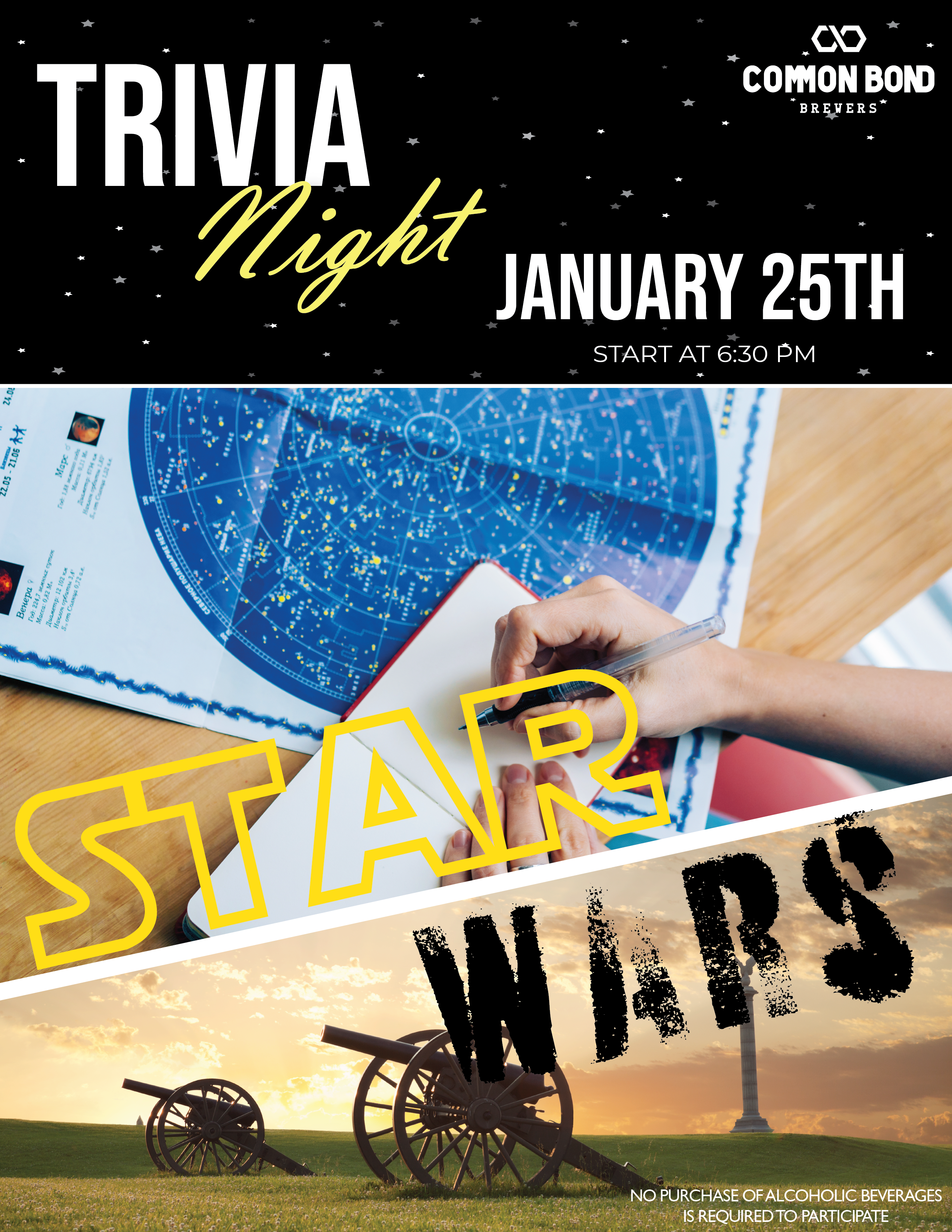 Trivia Night: "Star" & "Wars" Trivia