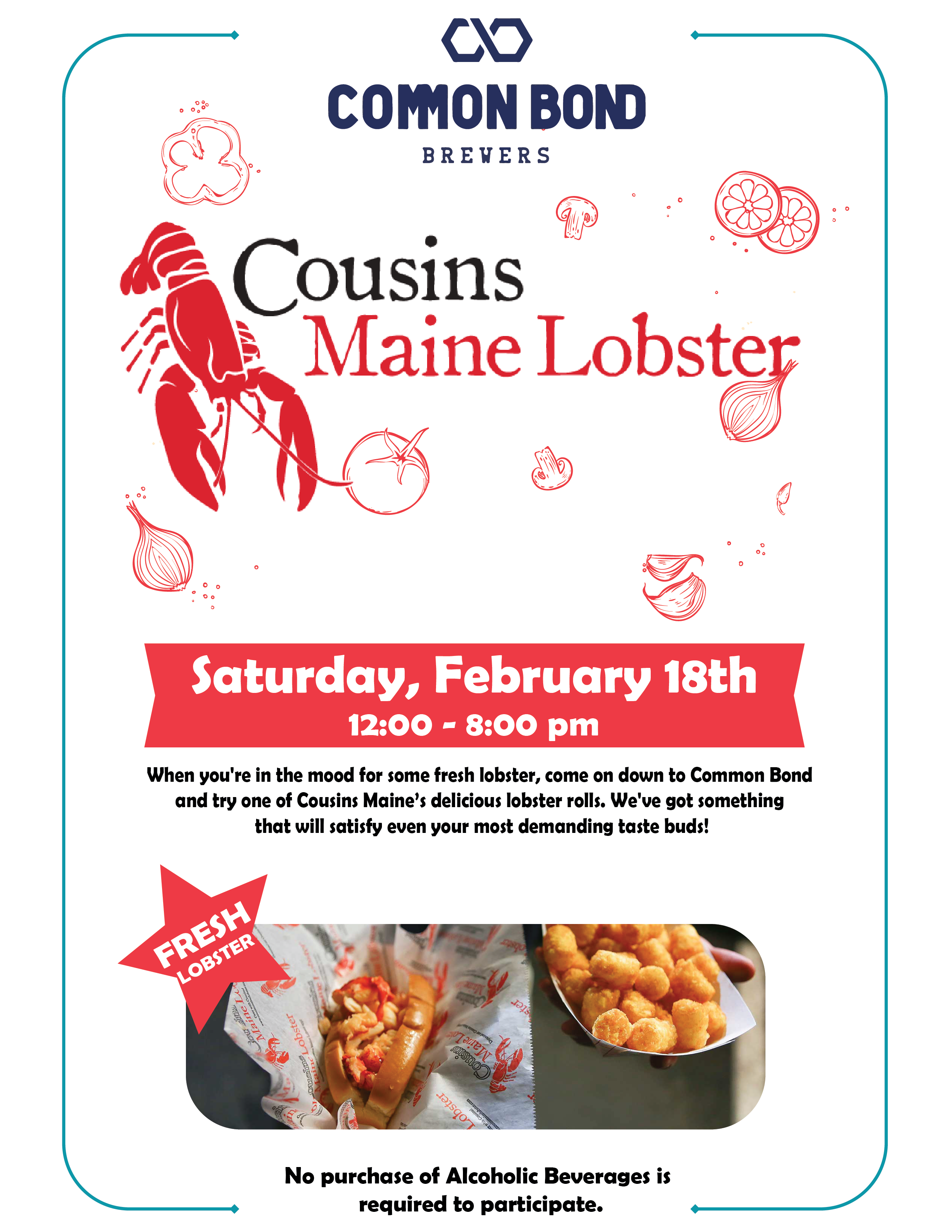 Food Truck at CBB: Cousins Maine Lobster