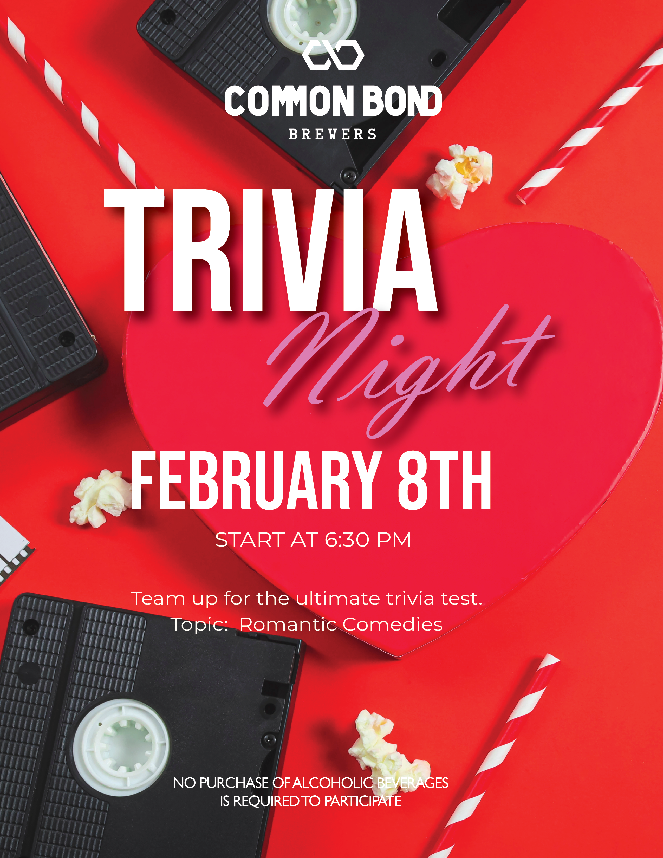 Trivia Night: Romantic Comedies