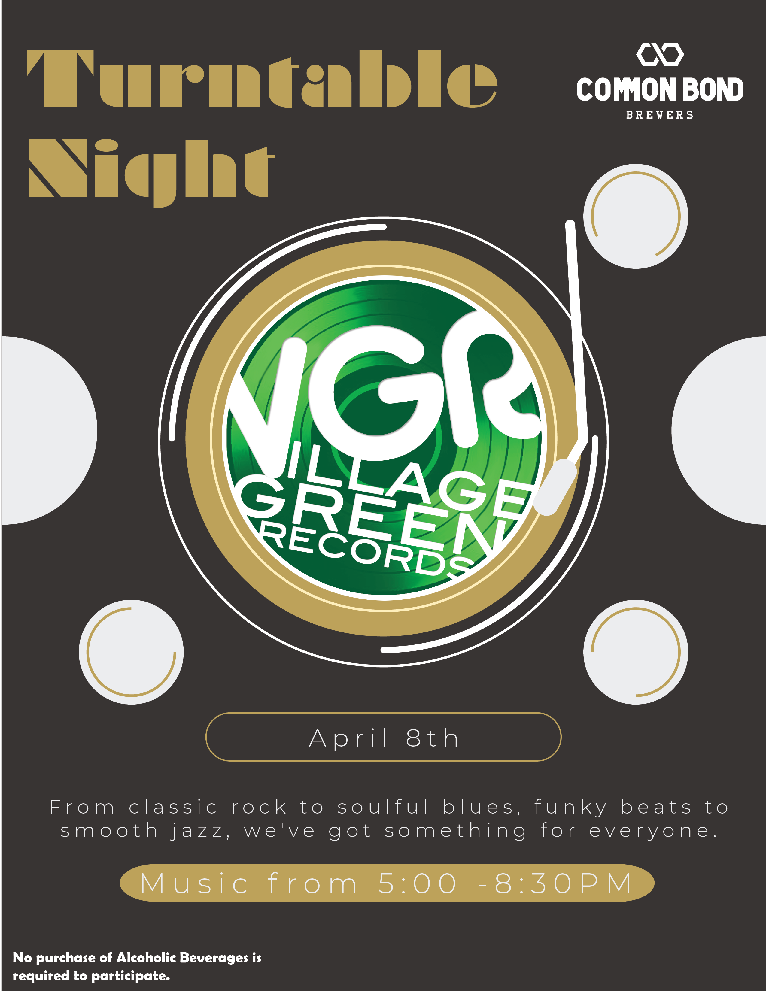 Village Green Records Presents: Turntable Night