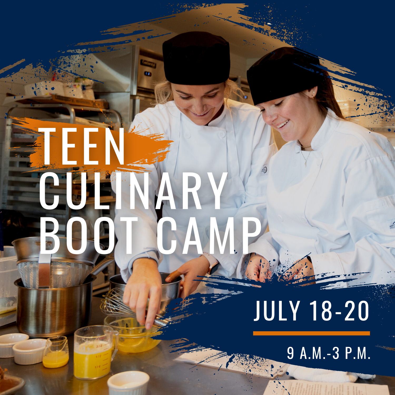 Teen Culinary Boot Camp Auburn