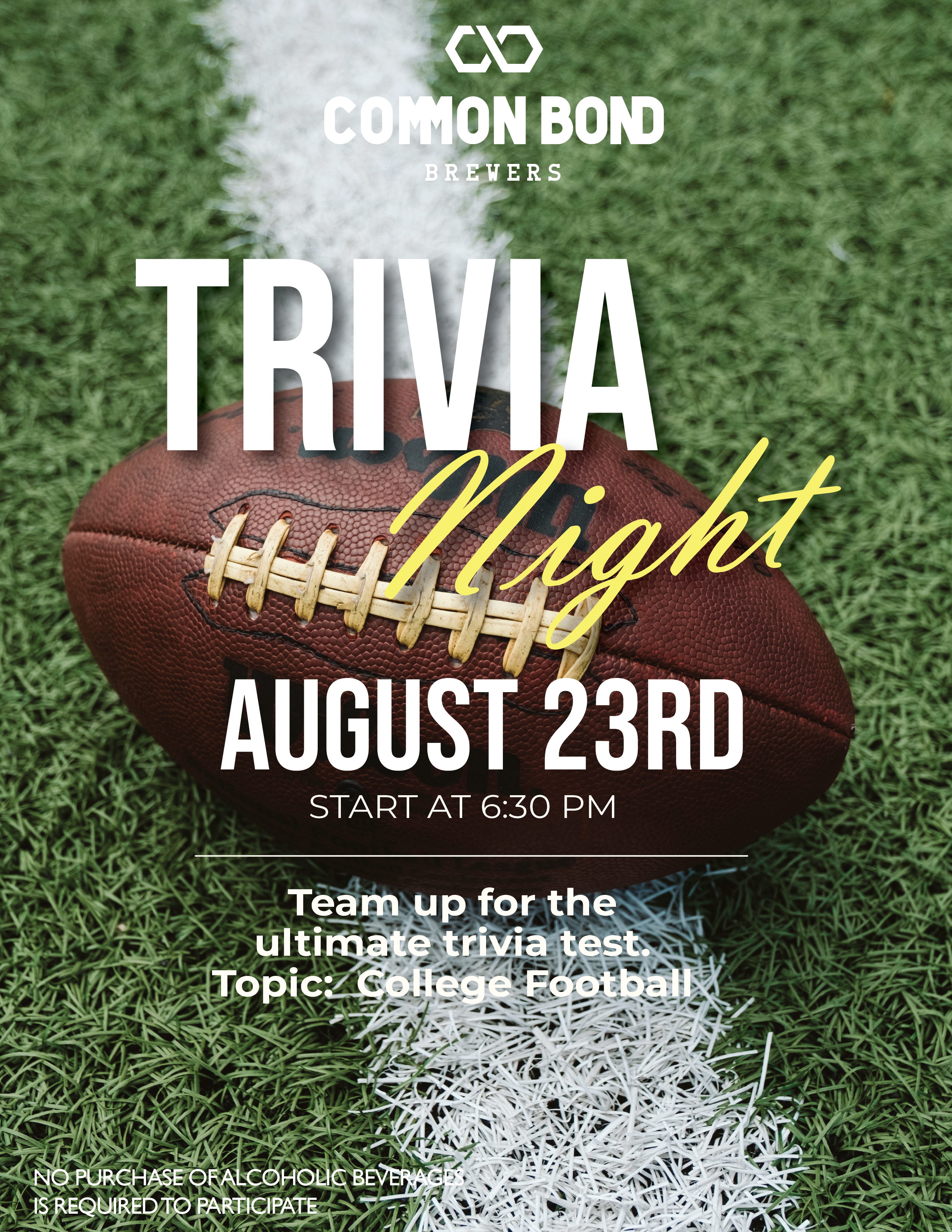 NFL Football Trivia Night