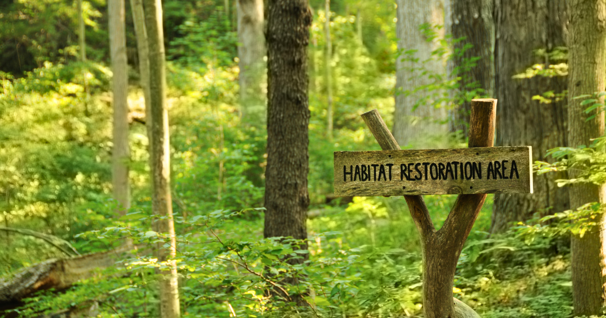 Habitat Restoration with Native Plants