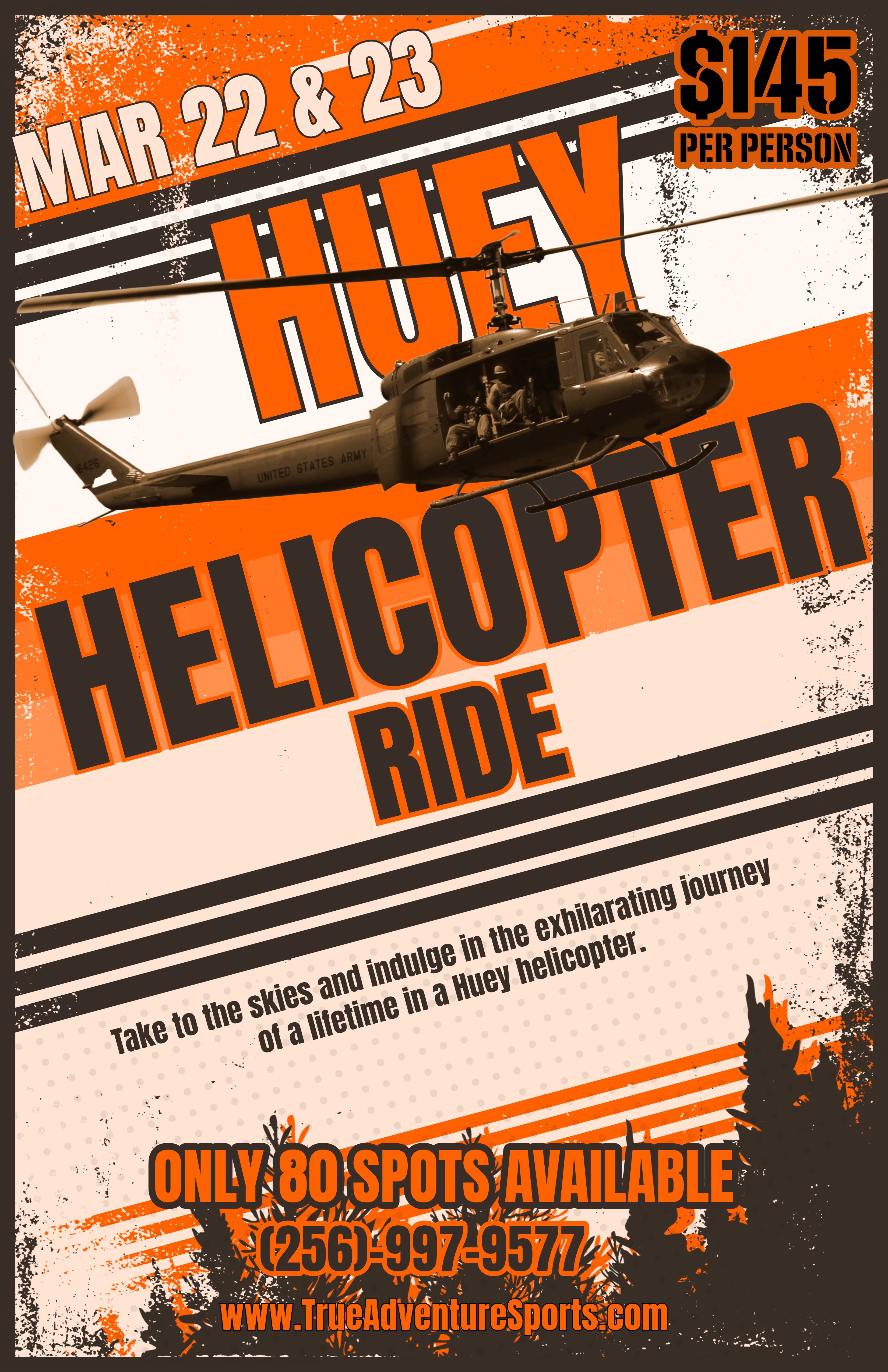 Huey Helicopter Rides