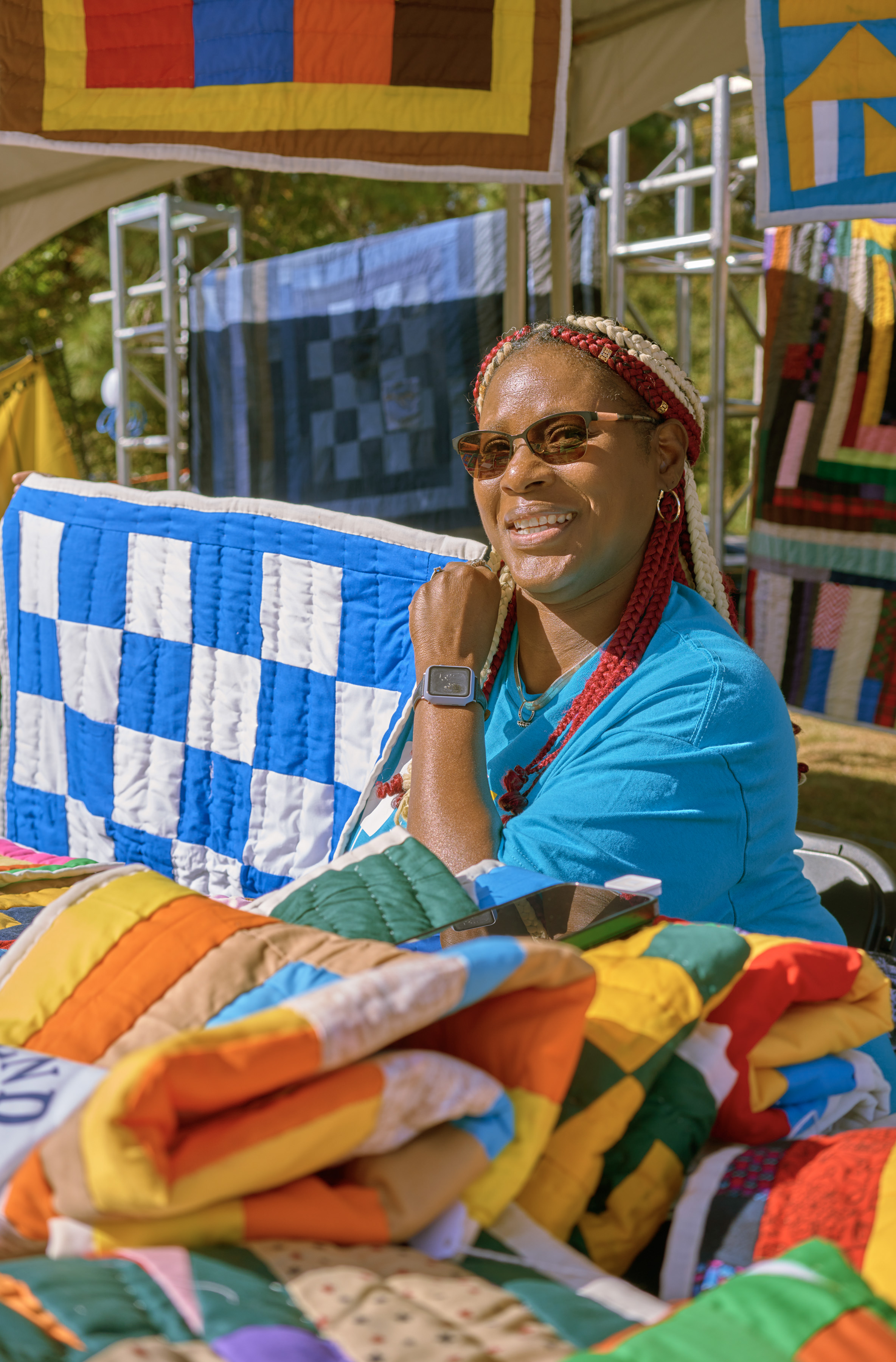 2024 Gee's Bend Airing of the Quilts Festival Boykin