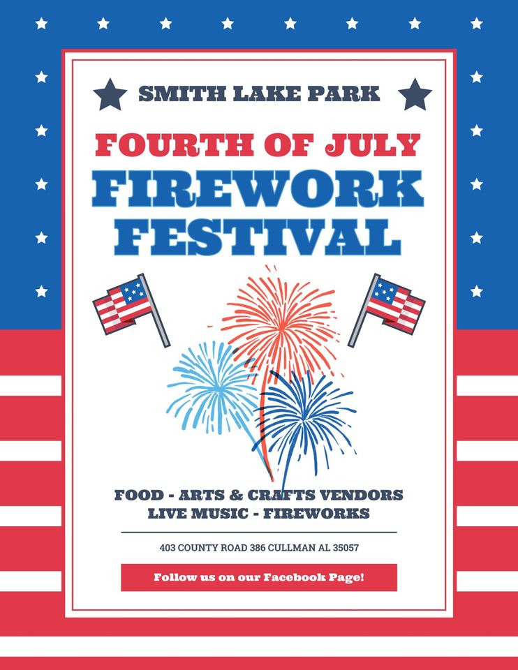 Smith Lake Park Fireworks and Music Festival 2024