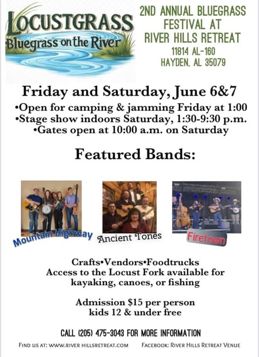 Locustgrass Festival---Bluegrass on the River