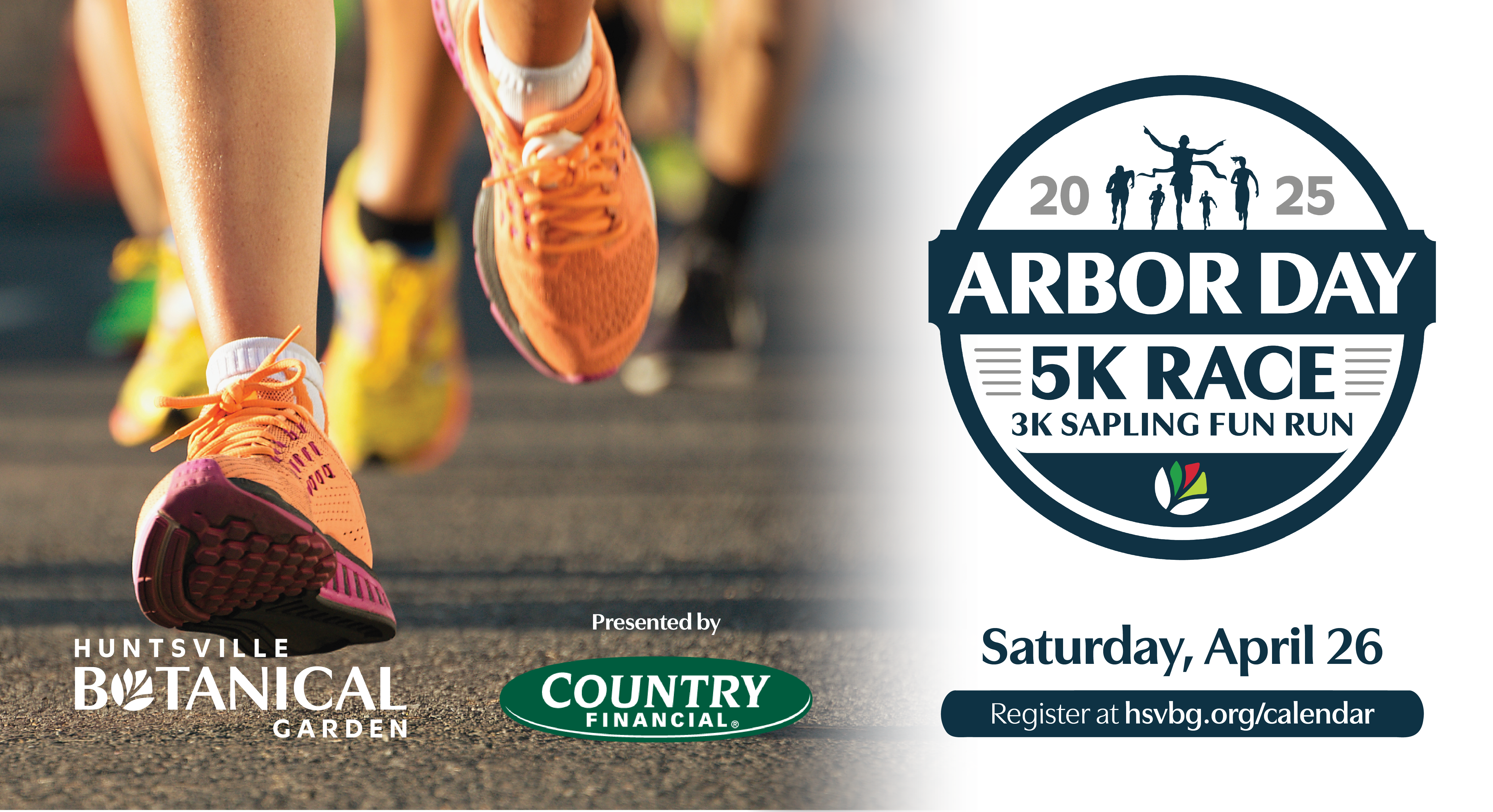 Arbor Day Races at Huntsville Botanical Garden