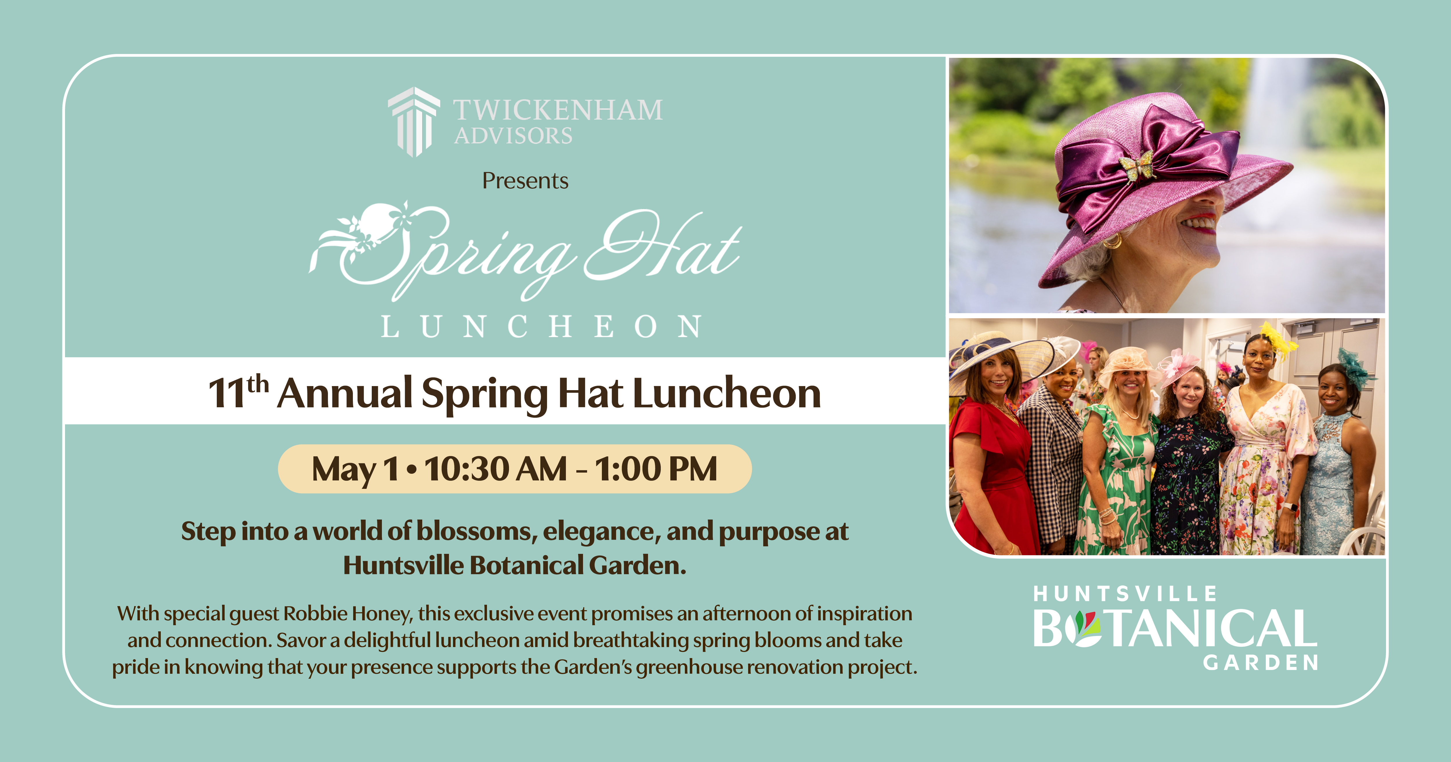 11th Annual Spring Hat Luncheon