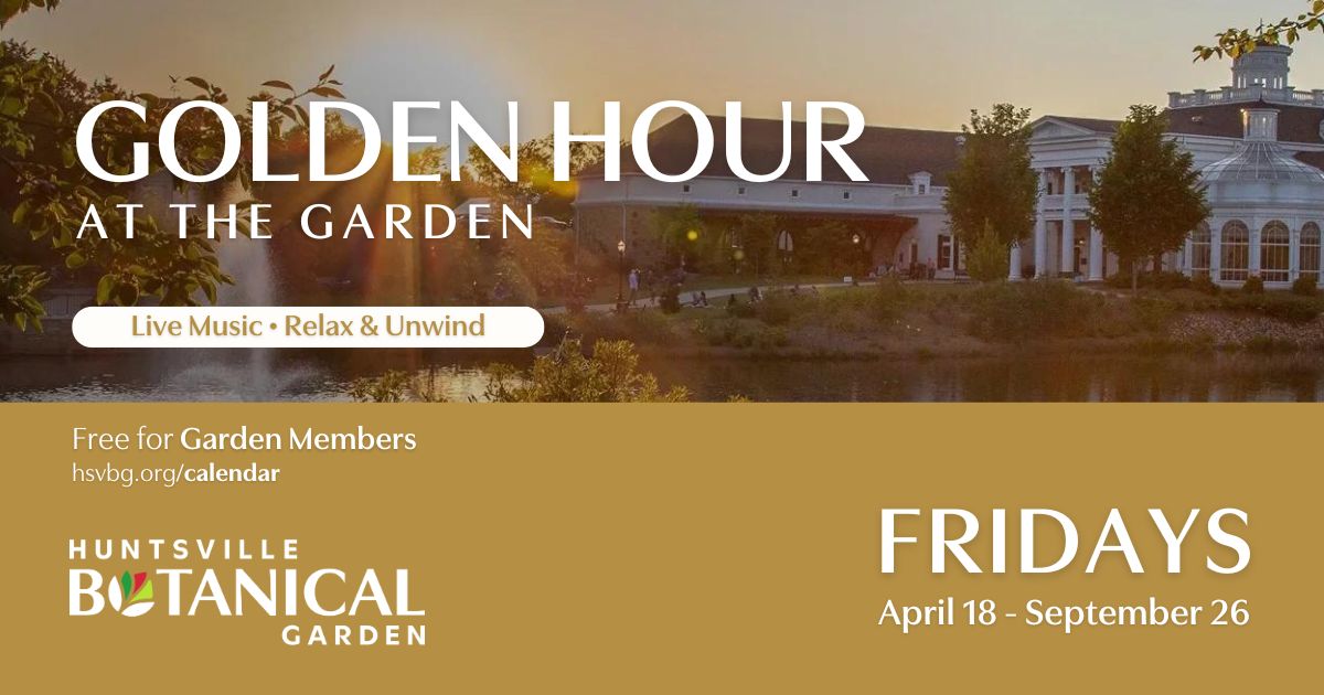 Golden Hour at the Garden